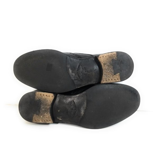 Salvatore Ferragamo Men Wingtip Dress Shoes 11 D - Picture 6 of 8